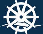 Mississippi River Distilling Company wheel logo