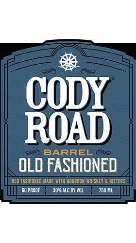 Cody Road Barrel Old Fashioned label