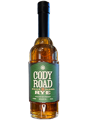 Cody Road Single Barrel Rye bottle