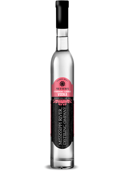 River Pilot Strawberry Vodka bottle