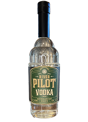 River Pilot Vodka bottle