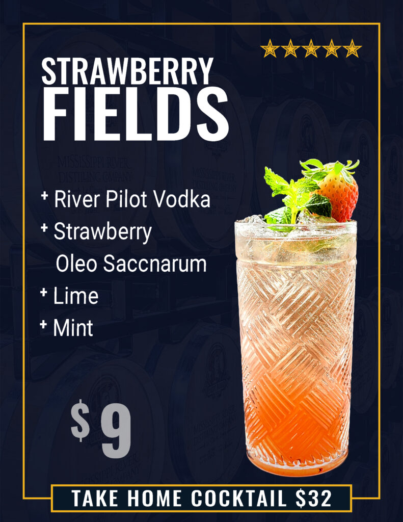 Strawberry Fields - Mississippi River Distilling Company
